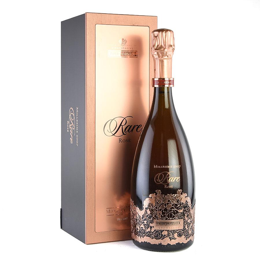 パイパー エドシック レア ロゼ 2007 木箱入り Piper Heidsieck Rare  