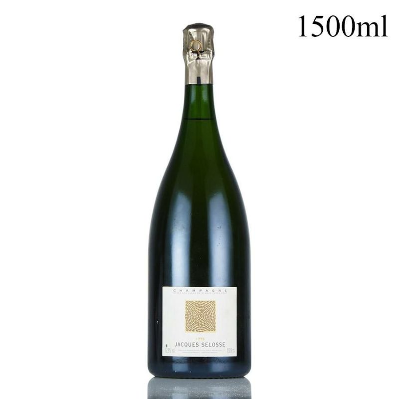 ジャック セロス ミレジム 1999 マグナム 1500ml ジャックセロス Jacques Selosse Millesime フランス シャンパン  シャンパーニュ