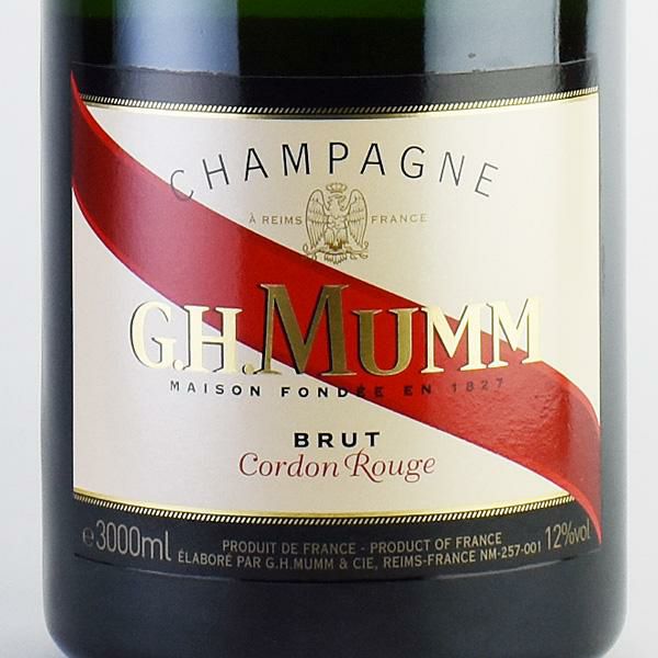 マム コルドン ルージュ NV ジェロボアム 3000ml 正規品 木箱入り G.H.Mumm Cordon Rouge フランス シャンパン  シャンパーニュ | 勝田商店 公式通販サイト KATSUDA本店