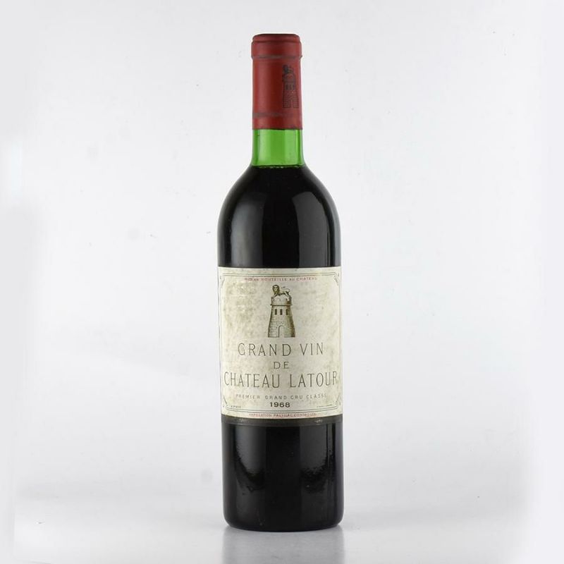 シャトー ラトゥール 1968 Chateau Latour フランス ボルドー 赤ワイン ...