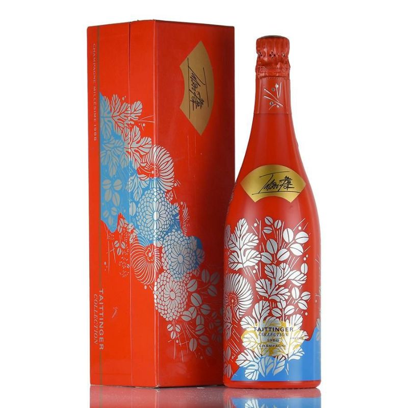 テタンジェ コレクション 1988 ギフトボックス 箱傷等あり Taittinger 