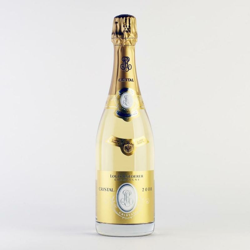 気質アップ ルイ・ロデレール クリスタル 2008 シャンパン+ 