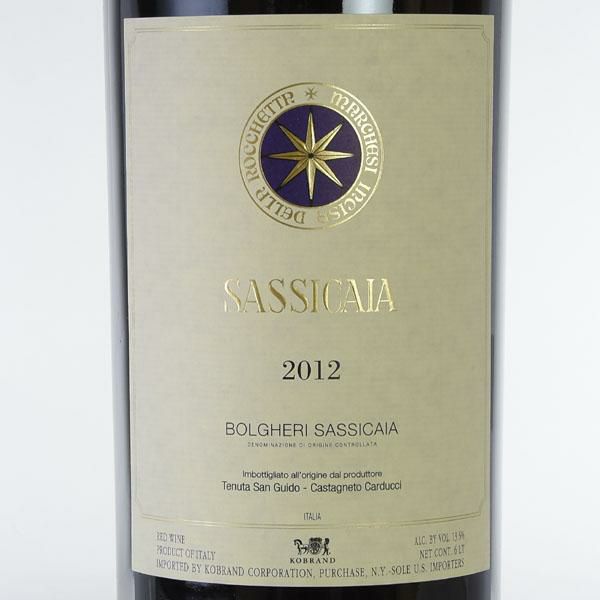 サッシカイア 2012 Sassicaia イタリア 赤ワイン-