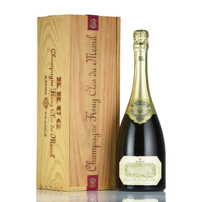 品質保証定番KRUG クリュッグ クロ・デュ・メニル 1986 シャンパン 750ml 12％ シャンパーニュ