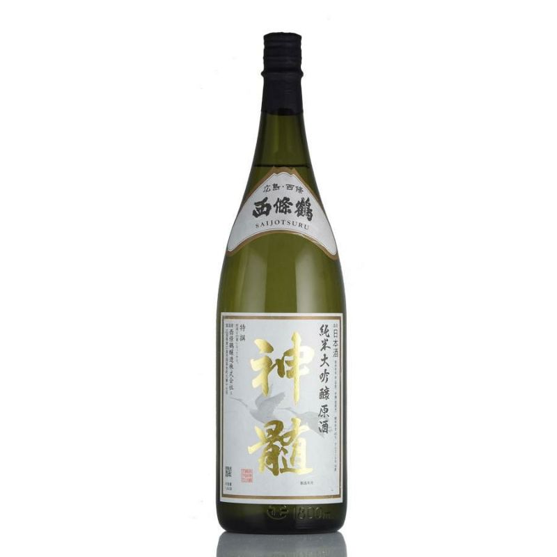 酒都、広島で一番旨い日本酒 】神髄西條鶴 純米大吟醸酒、原酒 1800ml | 勝田商店 公式通販サイト KATSUDA本店