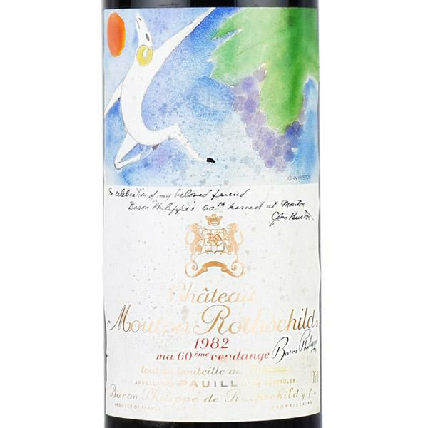 シャトー ムートン ロートシルト 1982 ロスチャイルド Chateau Mouton 