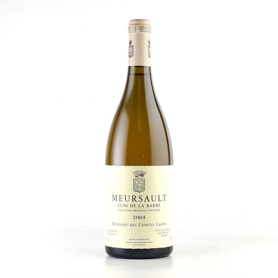 ムルソー・クロ・ド・ラ・バール 2004 750ml コント ラフォン ムルソー クロ ド ラ バール 2004 コントラフォン