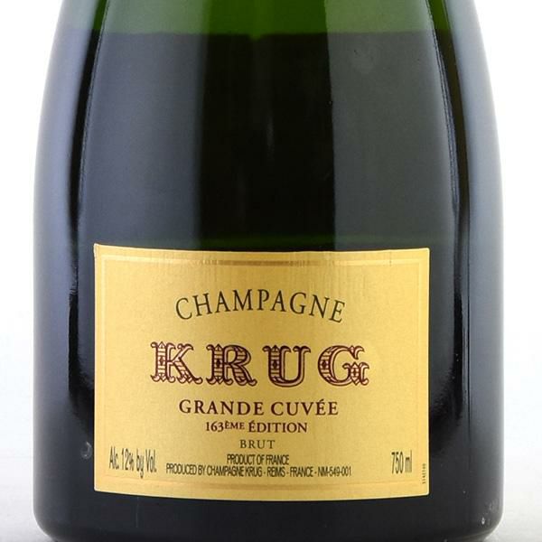 クリュッグ グランド キュヴェ エディション163 MV Krug Grande Cuvee 163 Eme Edition フランス シャンパン  シャンパーニュ | 勝田商店 公式通販サイト KATSUDA本店