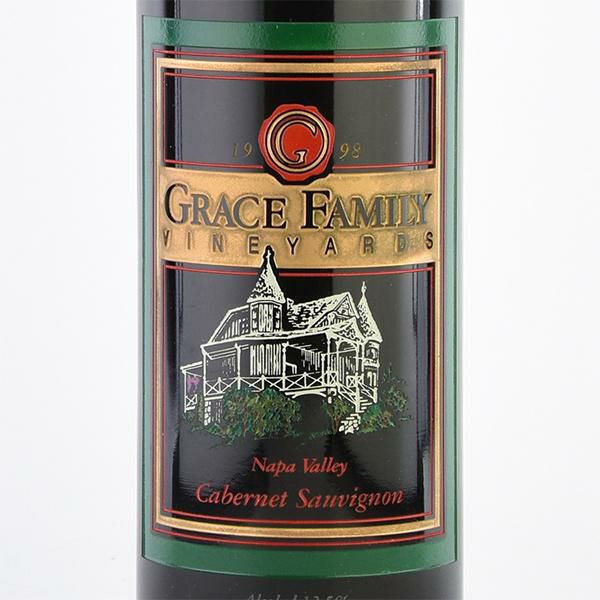 グレース ファミリー カベルネ ソーヴィニヨン 1998 1000ml 木箱入り ハイディ・バレット サイン入り グレイス Grace Family  Cabernet Sauvignon アメリカ カリフォルニア 赤ワイン