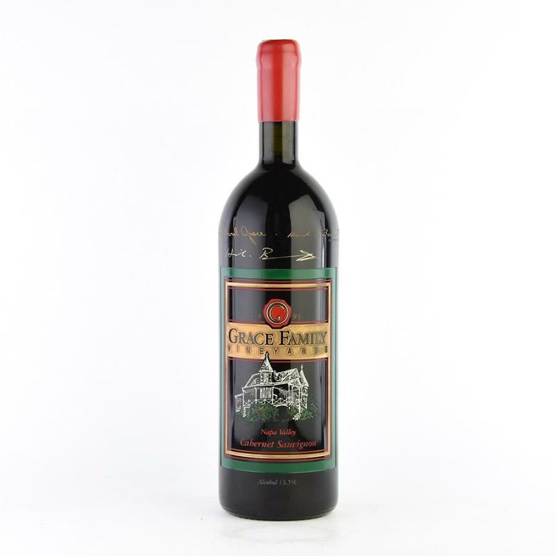 グレース ファミリー カベルネ ソーヴィニヨン 1998 1000ml 木箱入り ハイディ・バレット サイン入り グレイス Grace Family  Cabernet Sauvignon アメリカ カリフォルニア 赤ワイン