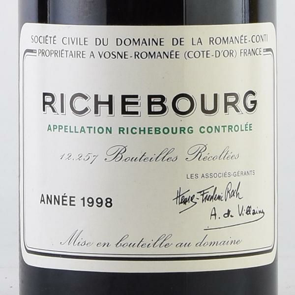 人気の ロマネコンティ リシュブール 1999年激レア Richebourg Grand 