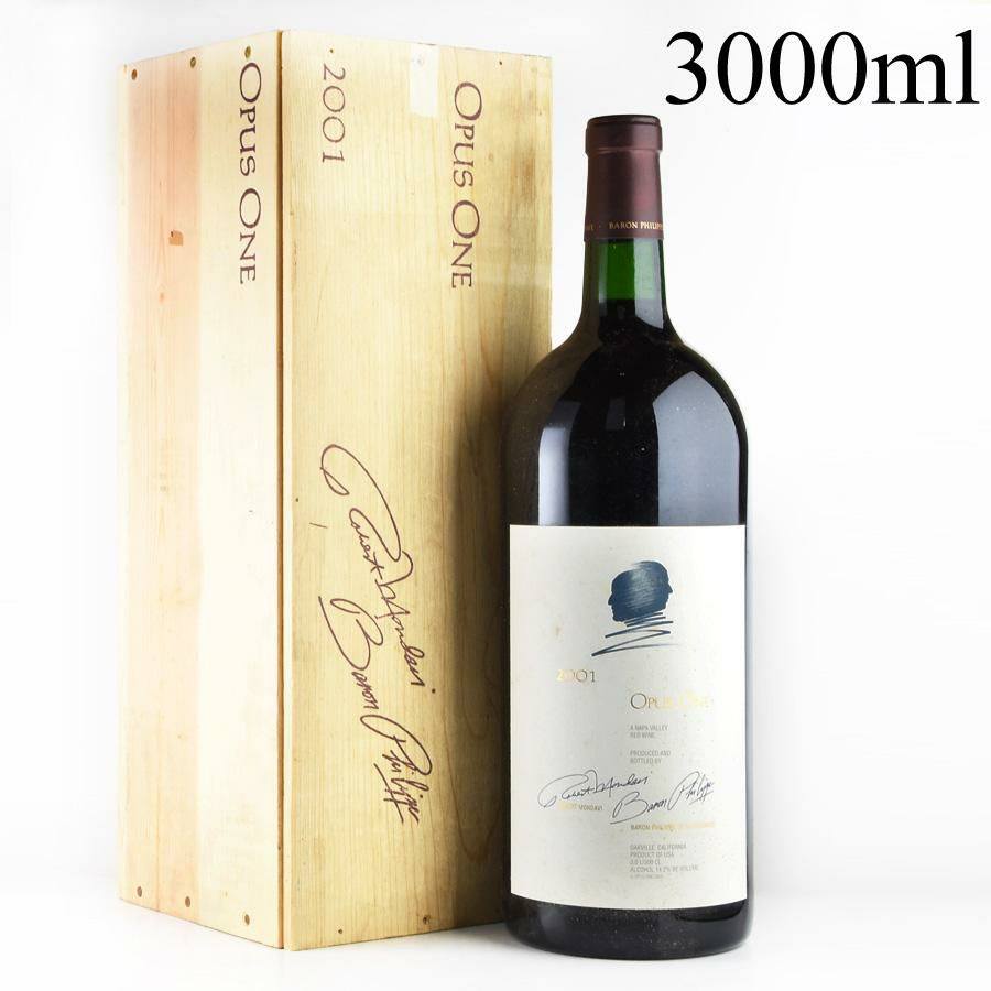 オーパス ワン 2001 ダブルマグナム 3000ml 木箱入り オーパスワン 
