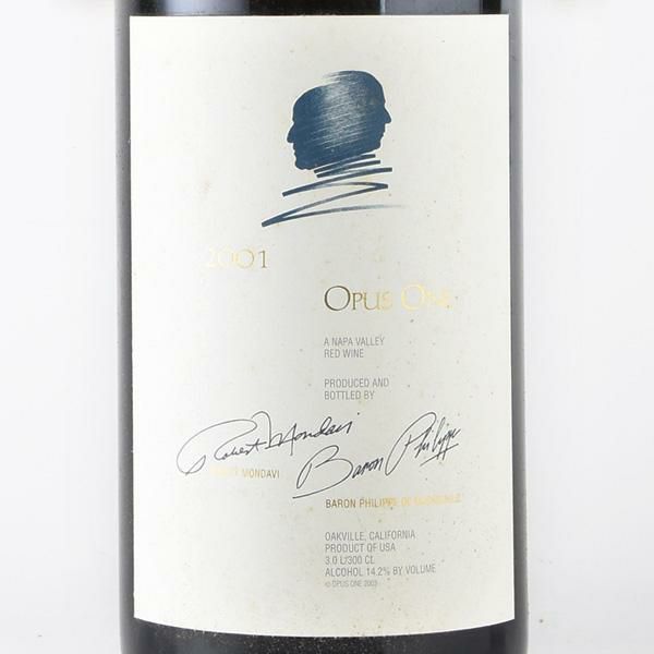 Opus One オーパスワン 2001 高級ワイン 未開封