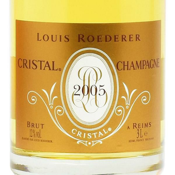 ルイ ロデレール クリスタル 2005 ジェロボアム 3000ml 木箱入り