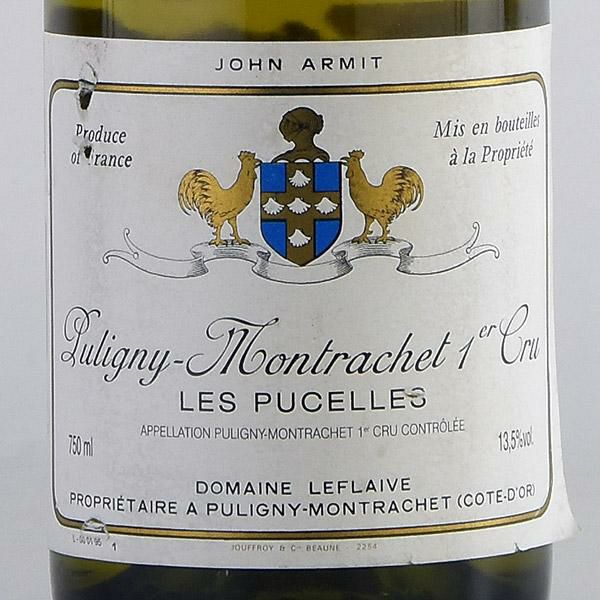 ルフレーヴ ピュリニー モンラッシェ プルミエ クリュ レ ピュセル 1995 ピュリニィ Leflaive Puligny Montrachet  Les Pucelles フランス ブルゴーニュ 白ワイン | 勝田商店 公式通販サイト KATSUDA本店