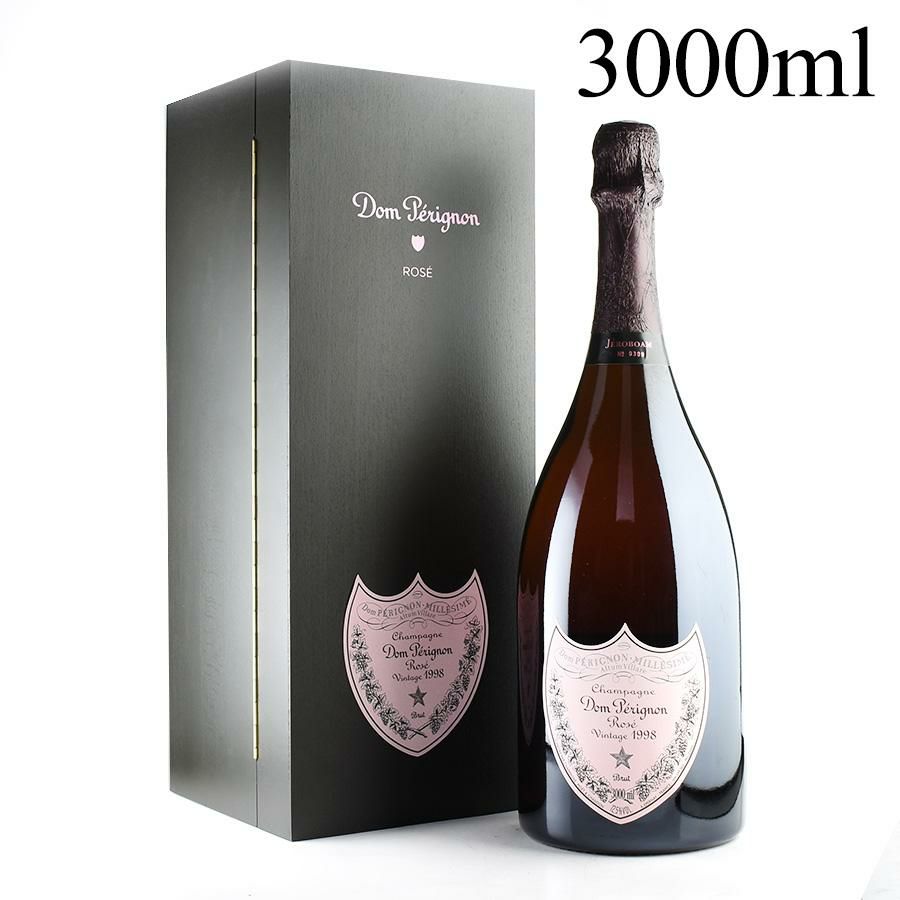 ドンペリ ドンペリニヨン ロゼ 1998 ジェロボアム 3000ml 木箱入り 
