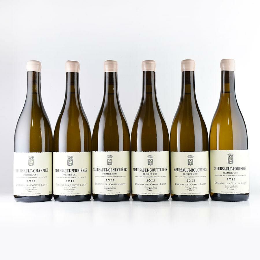 コント ラフォン ムルソー 6本アソートメント 2012 木箱入り コントラ