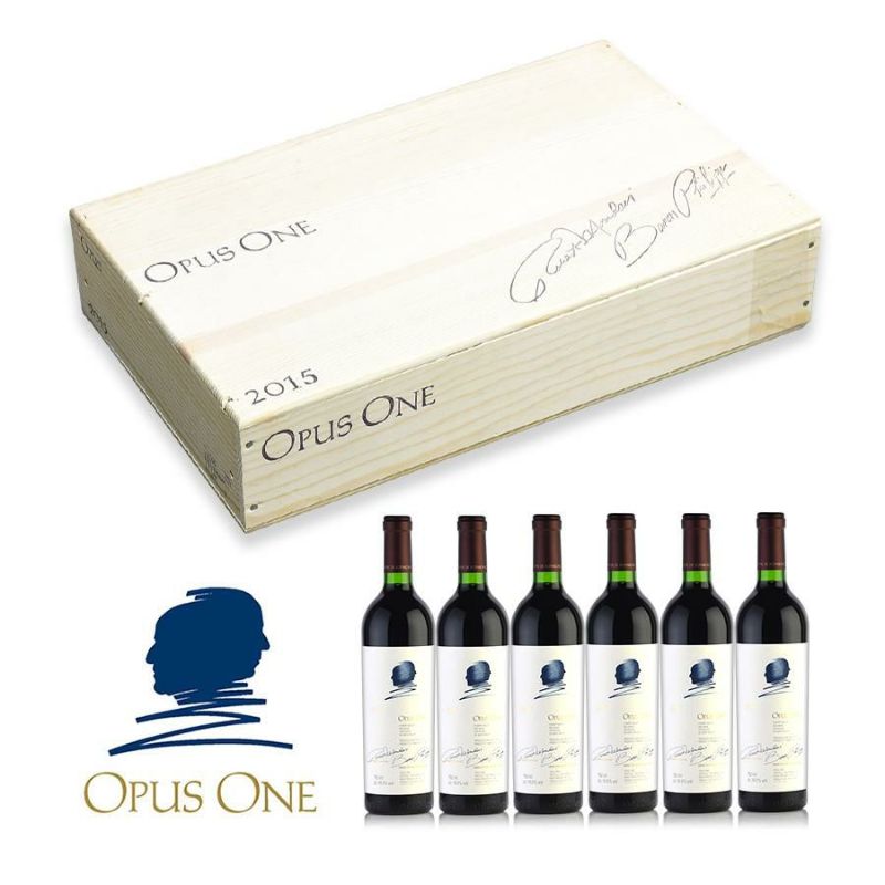 オーパス ワン 2015 1ケース 6本 オリジナル木箱入り オーパスワン オーパス・ワン Opus One アメリカ カリフォルニア 赤ワイン