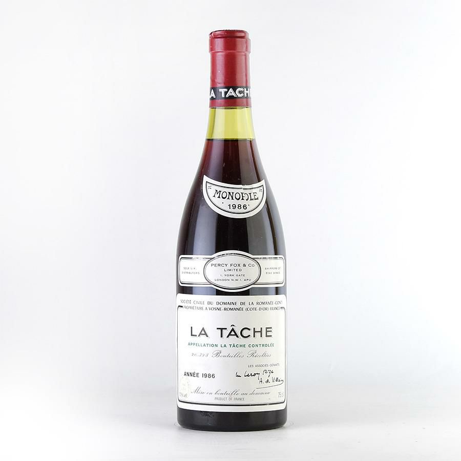 ロマネコンティ ラ ターシュ 1986 ドメーヌ ド ラ ロマネ コンティ DRC  