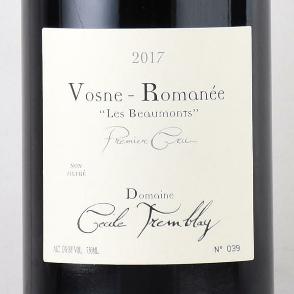 B*t様 Cecile Tremblay 2022 ヴォーヌロマネ　プルミエクリ B*t様 Cecile Tremblay 2022 ヴォーヌロマネ プルミエクリ - メルカリ