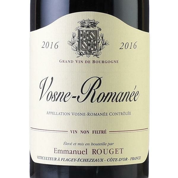 エマニュエル ルジェ ヴォーヌ ロマネ 2016 ヴォーヌロマネ Emmanuel