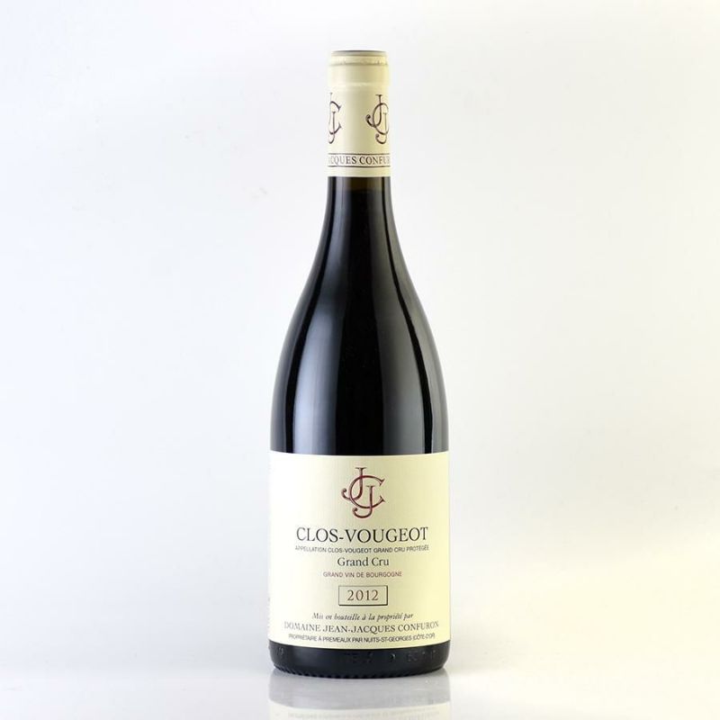 ジャン ジャック コンフュロン クロ ヴージョ グラン クリュ 2012 クロ