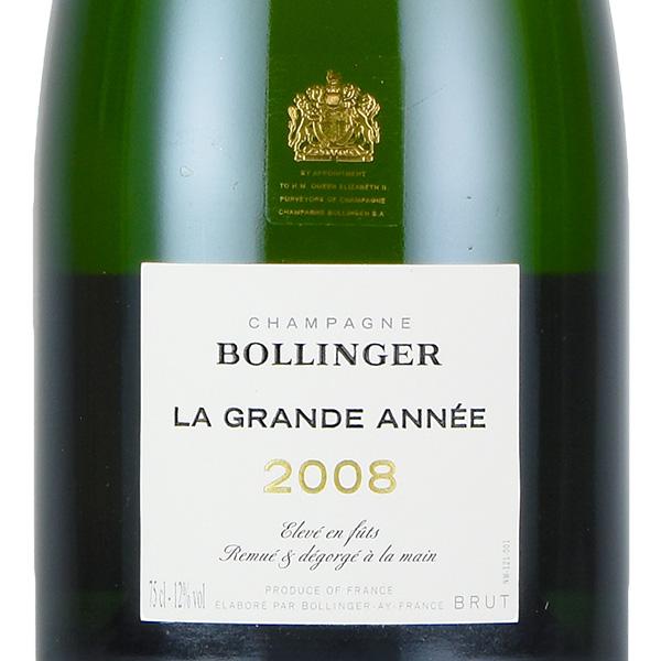 ボランジェ ラ グランダネ 2008 グラン ダネ Bollinger La Grande 
