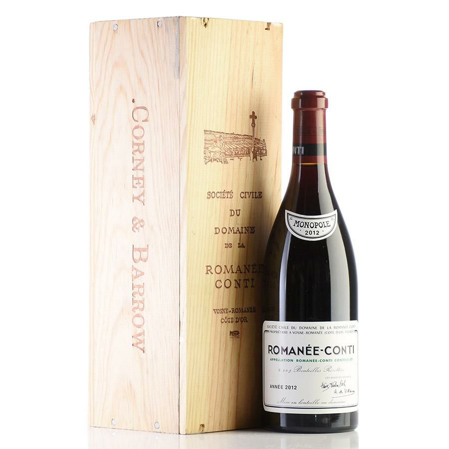 ロマネコンティ ロマネコンティ 2012 木箱入り ドメーヌ ド ラ ロマネ  