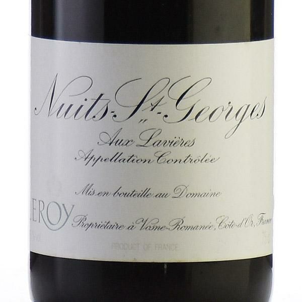 ルロワ ドメーヌ ルロワ ニュイ サン ジョルジュ オー ラヴィエール 1997 Domaine Leroy Nuits St.Georges Aux  Lavieres フランス ブルゴーニュ 赤ワイン | 勝田商店 公式通販サイト KATSUDA本店