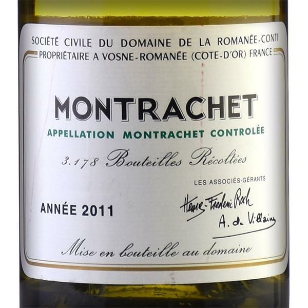 ロマネコンティ モンラッシェ 2011 ラベル不良 ドメーヌ ド ラ ロマネ