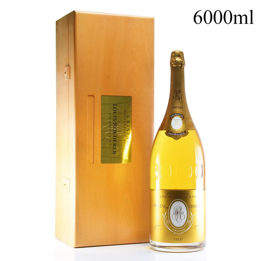 ルイ ロデレール クリスタル 1990 マチュザレム 6000ml 2000年記念 