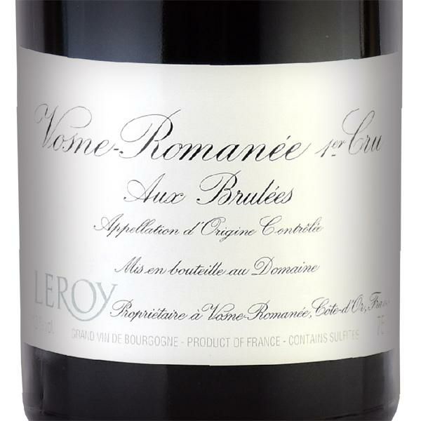ルロワ ドメーヌ ルロワ ヴォーヌ ロマネ レ ブリュレ 2011 ヴォーヌ