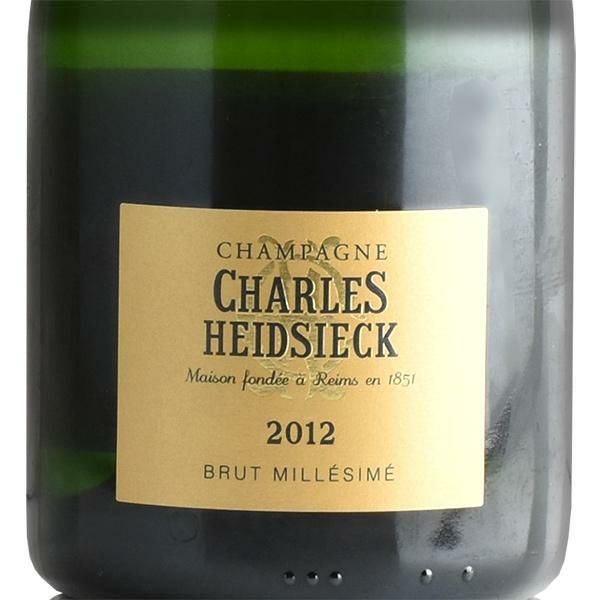 シャルル エドシック ブリュット ミレジム 2012 ギフトボックス 正規品 Charles Heidsieck Brut Millesime フランス シャンパン シャンパーニュ