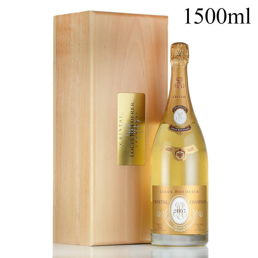 ルイ ロデレール クリスタル 2007 マグナム 1500ml 木箱入り 