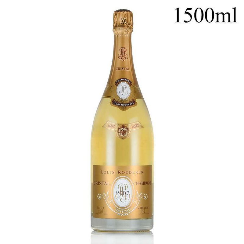 ルイ ロデレール クリスタル 2007 マグナム 1500ml 木箱入り