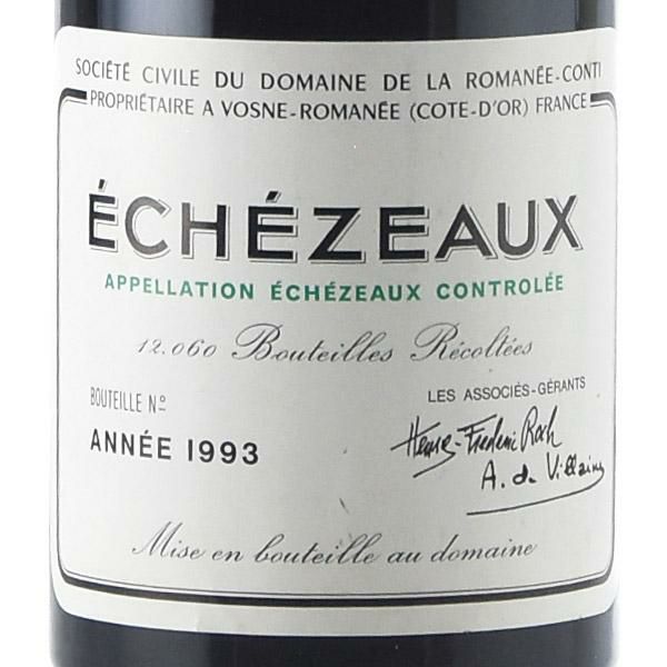 ロマネコンティ エシェゾー 1993 ドメーヌ ド ラ ロマネ コンティ DRC