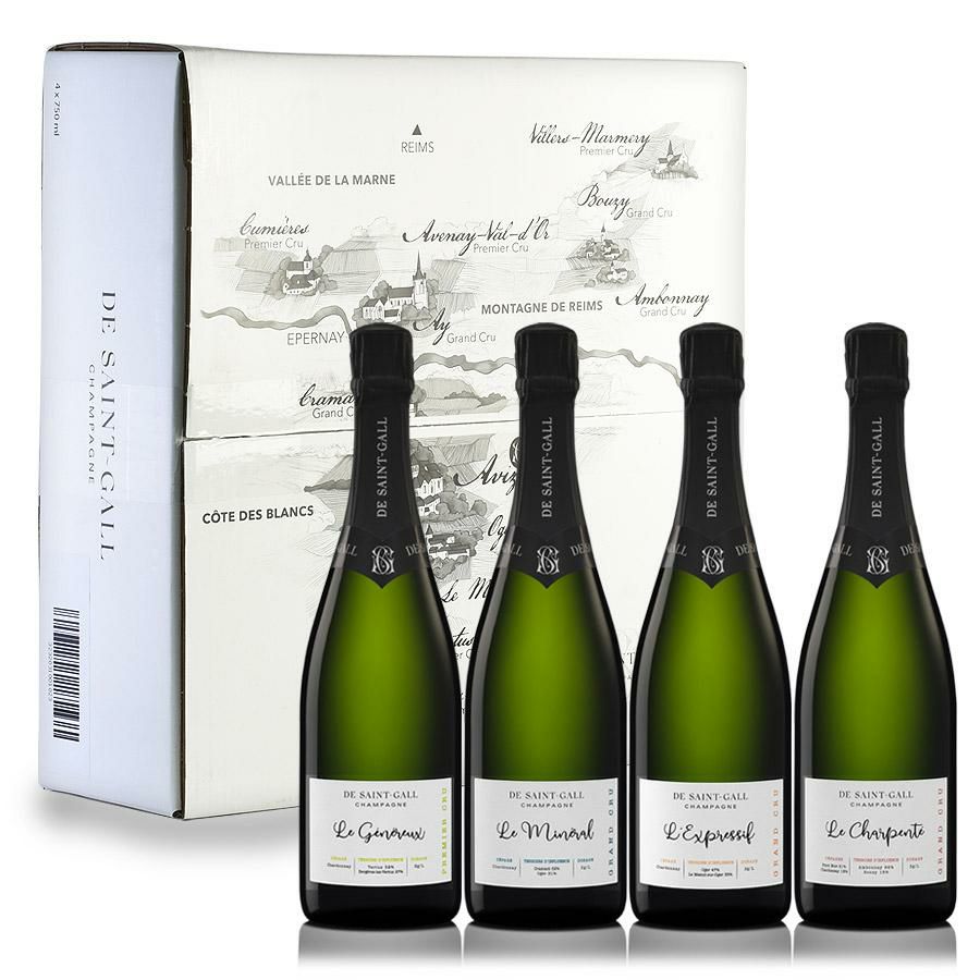 勝田社長☆ベストシャンパン ド サン ガール ☆ 750ml ×4本セット