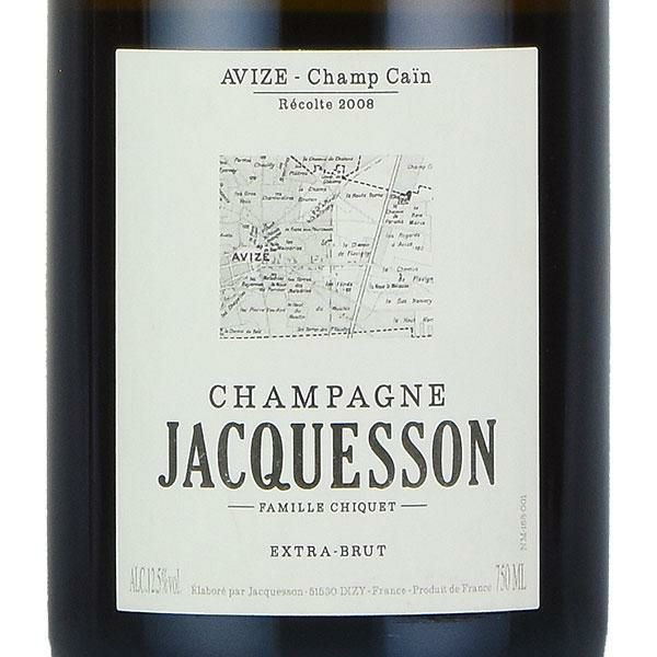 ジャクソン　シャンパン ジャクソン アヴィズ シャン カン 2008 750ml[シャンパーニュ