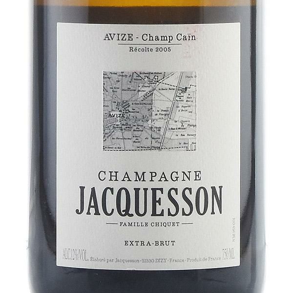 ジャクソン アヴィズ シャン カン 2005 Jacquesson Avize Champ Cain