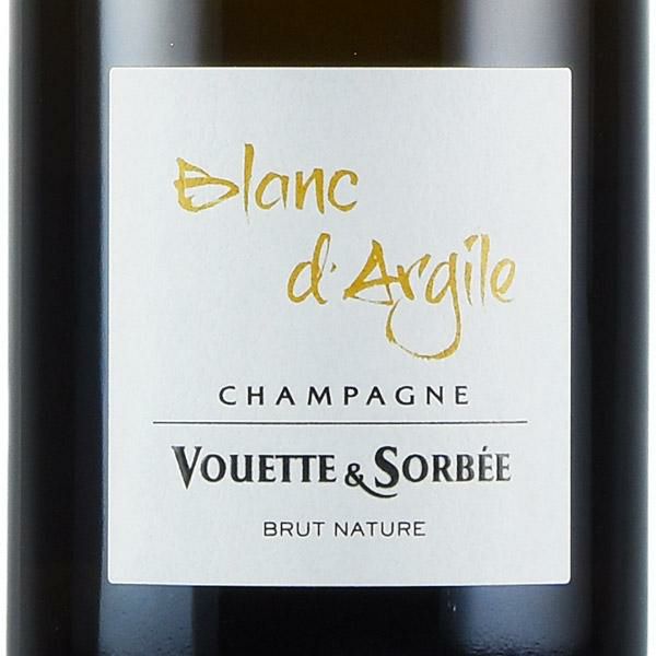 ヴェット エ ソルベ ブラン ダルジル ブリュット ナチュール NV Vouette et Sorbee Blanc d'Argile Brut  Nature フランス シャンパン シャンパーニュ