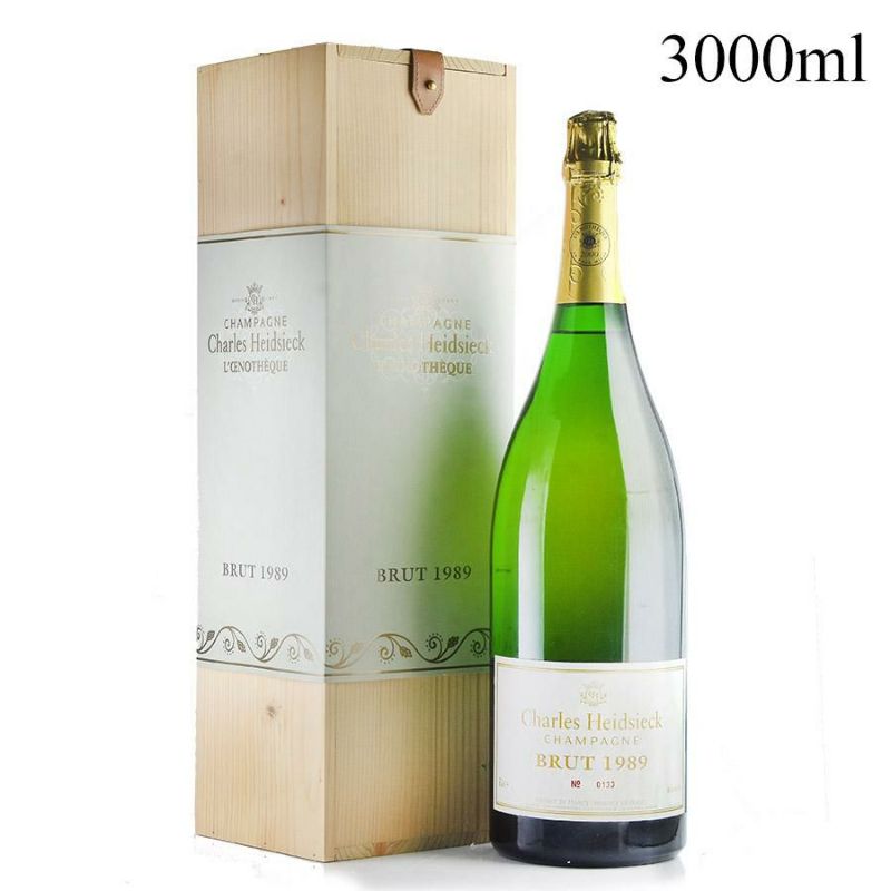 シャルル エドシック エノテーク 1989 ジェロボアム 3000ml Charles Heidsieck Oenotheque フランス シャンパン  シャンパーニュ | 勝田商店 公式通販サイト KATSUDA本店