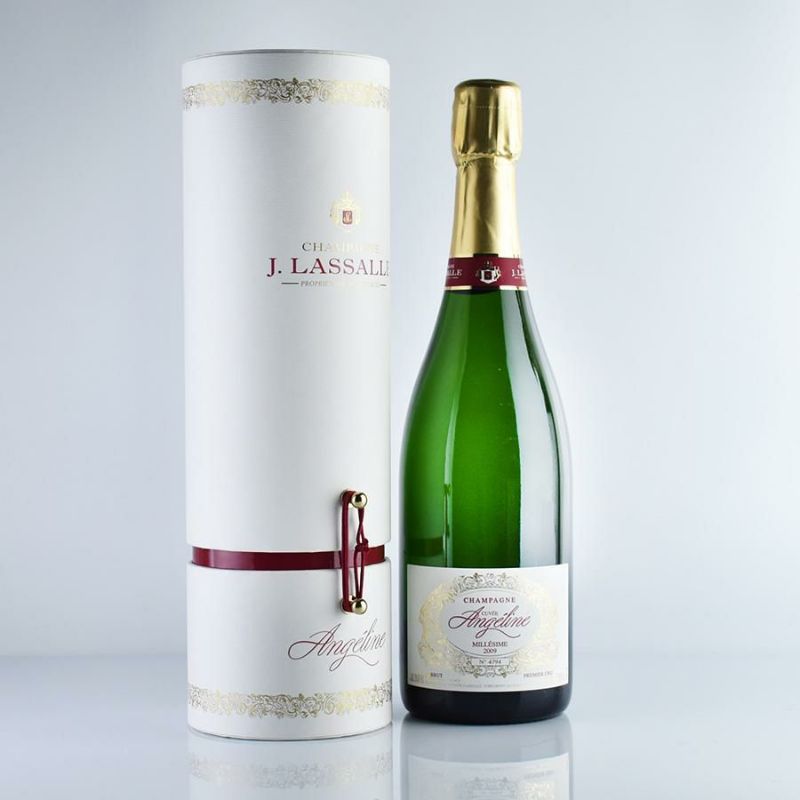 ジュール ラサール キュヴェ アンジェリーヌ ブリュット 2009 正規品 ギフトボックス J. Lassalle Cuvee Angeline  Brut フランス シャンパン シャンパーニュ