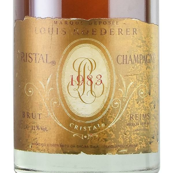 ルイ ロデレール クリスタル 1983 マグナム 1500ml ルイロデレール ルイ・ロデレール Louis Roederer Cristal  フランス シャンパン シャンパーニュ | 勝田商店 公式通販サイト KATSUDA本店