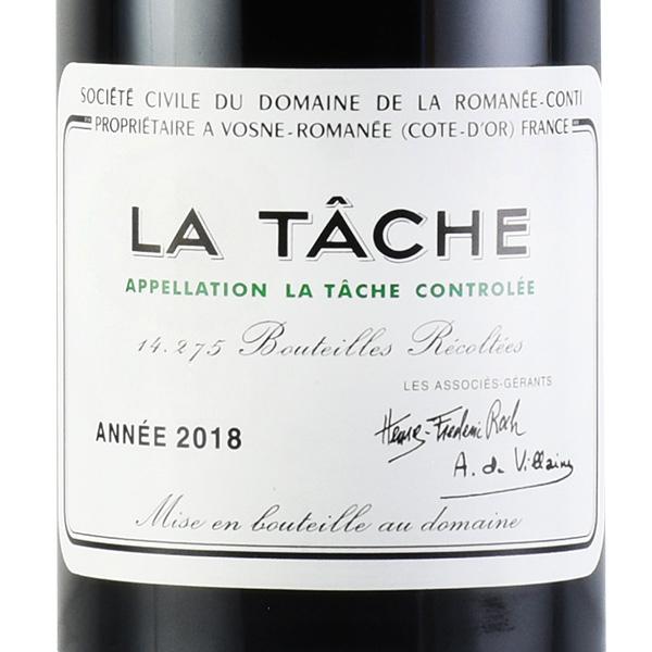 ロマネコンティ ラ ターシュ 2018 正規品 ドメーヌ ド ラ ロマネ  