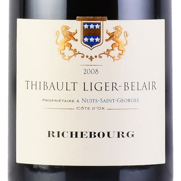 ティボー リジェ ベレール リシュブール グラン クリュ 2008 Thibault Liger Belair Richebourg フランス  ブルゴーニュ 赤ワイン | 勝田商店 公式通販サイト KATSUDA本店