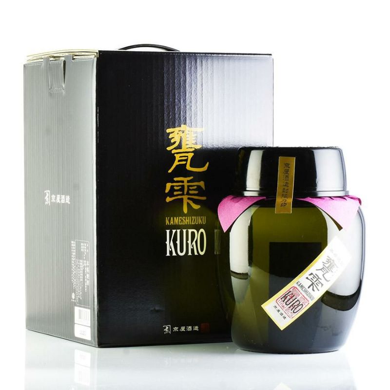 京屋酒造 甕雫(かめしずく) KURO 芋焼酎 20度 1800ml 箱入り | 勝田商店 公式通販サイト KATSUDA本店