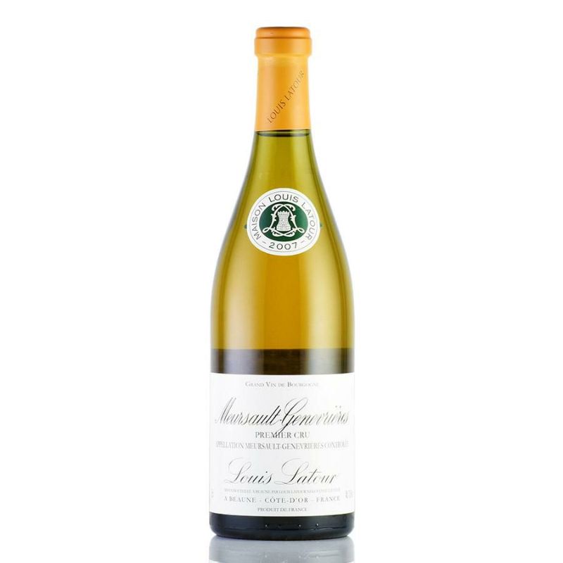 ルイ ラトゥール ムルソー プルミエ クリュ ジュヌヴリエール 2007 Louis Latour Meursault Geneverieres  フランス ブルゴーニュ 白ワイン