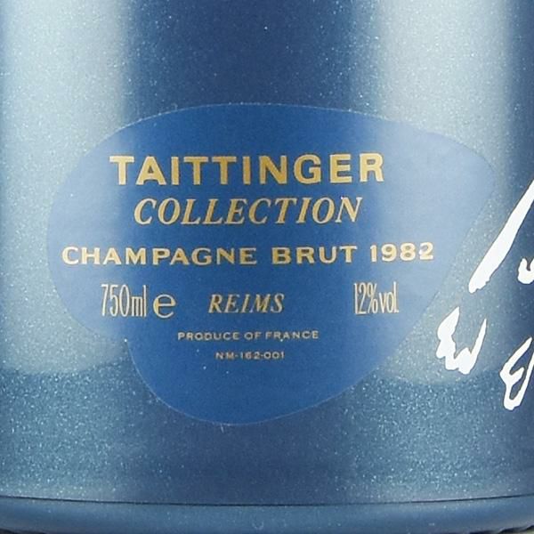 テタンジェ コレクション 1982 ギフトボックス 箱傷等あり Taittinger Collection フランス シャンパン シャンパーニュ