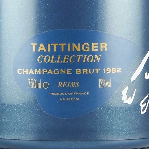 テタンジェ コレクション 1982 ギフトボックス 箱傷等あり Taittinger 