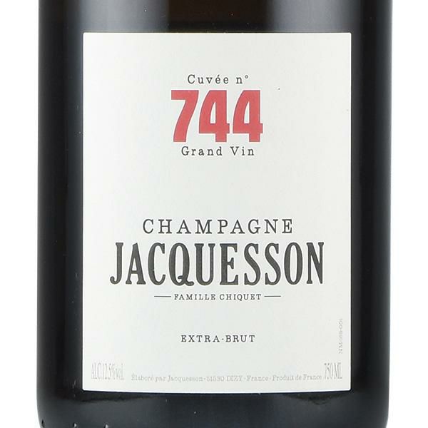 適切な価格 ジャクソン キュヴェ 744 Jaquesson Cuvee no. 744 - 飲料/酒